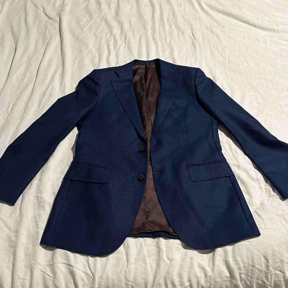Suit Supply dark blue suit jacket